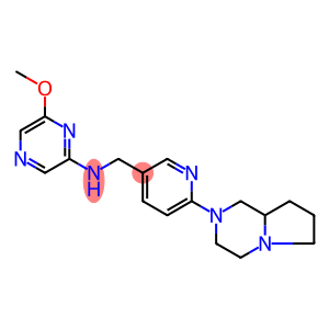 N-((6-(hexahydropyrrolo[1,2-a]pyrazin-2(1H)-yl)pyridin-3-yl)methyl)-6-methoxypyrazin-2-amine