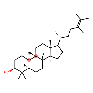 24-Methyl-9,19-cyclo-5α-lanost-24-en-3β-ol