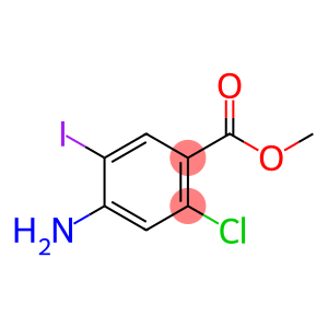 4-Amino-2-chloro-5-iodo-benzoic acid methyl ester