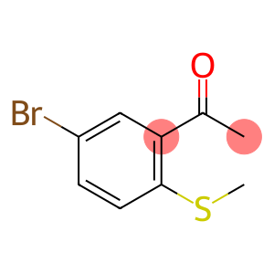 Ethanone, 1-[5-bromo-2-(methylthio)phenyl]-