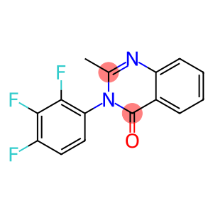 2-methyl-3-(2,3,4-trifluorophenyl)-3,4-dihydroquinazolin-4-one