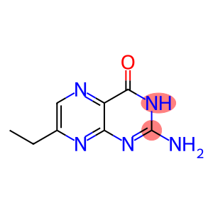 2-Amino-7-ethyl-4(3H)-pteridinone