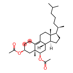 19-Norcholest-9-ene-3,6-diol,5-methyl-, diacetate, (3b,5b,6b)- (9CI)
