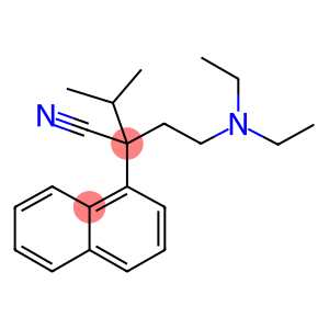 1-Naphthaleneacetonitrile, α-[2-(diethylamino)ethyl]-α-(1-methylethyl)-