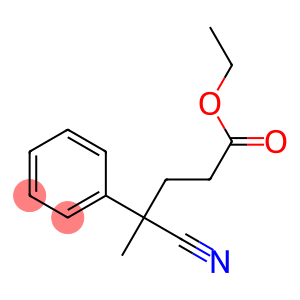 ethyl gamma-cyano-gamma-methylbenzenebutyrate