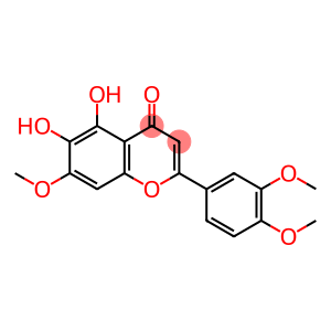 2-(3,4-dimethoxyphenyl)-5,6-dihydroxy-7-methoxy-4H-chromen-4-one