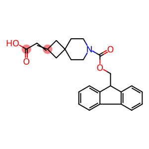 2-(7-(((9H-fluoren-9-yl)methoxy)carbonyl)-7-azaspiro[3.5]nonan-2-ylidene)acetic acid