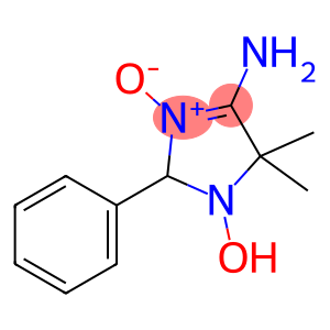 4-AMINO-1-HYDROXY-5,5-DIMETHYL-2-PHENYL-2,5-DIHYDRO-1H-IMIDAZOL-3-IUM-3-OLATE