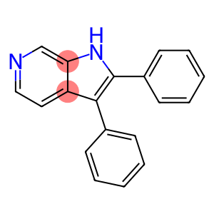 1H-Pyrrolo[2,3-c]pyridine, 2,3-diphenyl-