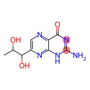 4(3H)-Pteridinone, 2-amino-7-(1,2-dihydroxypropyl) Isobiopterin