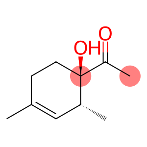 Ethanone, 1-[(1R,2R)-1-hydroxy-2,4-dimethyl-3-cyclohexen-1-yl]-, rel- (9CI)