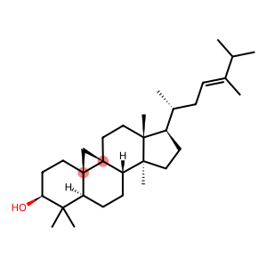 (23E)-24-Methyl-9β,19-cyclo-5α-lanost-23-en-3β-ol