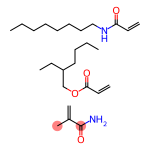 2-Propenoic acid, 2-ethylhexyl ester, polymer with 2-methyl-2-propenamide and N-octyl-2-propenamide