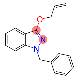 1H-Indazole, 1-(phenylmethyl)-3-(2-propen-1-yloxy)-