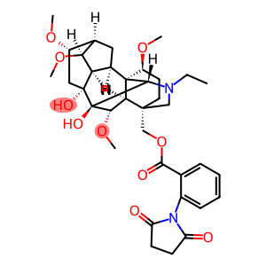 Aconitane-7,8-diol, 4-[[[2-(2,5-dioxo-1-pyrrolidinyl)benzoyl]oxy]methyl]-20-ethyl-1,6,14,16-tetramethoxy-, (1α,6β,14α,16β)-