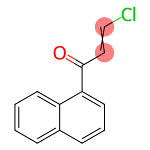 2-Propen-1-one, 3-chloro-1-(1-naphthalenyl)-