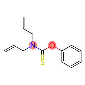 Carbamothioic  acid,  di-2-propenyl-,  O-phenyl  ester  (9CI)