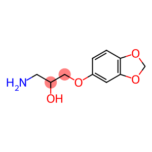 2-Propanol, 1-amino-3-(1,3-benzodioxol-5-yloxy)-