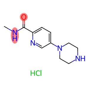 N-甲基-5-(哌嗪-1-基)吡啶酰胺盐酸盐