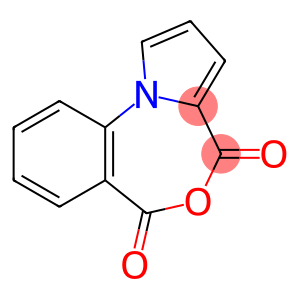 4H,6H-Benzo[e]pyrrolo[2,1-c][1,4]oxazepine-4,6-dione, 4,6-Dioxo-4H,6H-pyrrolo[1,2-a][4,1]benzoxazepine