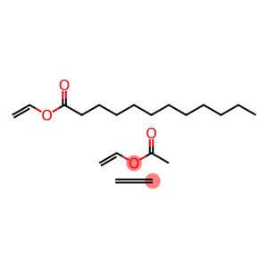 Dodecanoic acid,ethenyl ester,polymer with ethene and ethenyl acetate