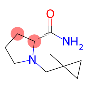 2-Pyrrolidinecarboxamide,1-[(1-methylcyclopropyl)methyl]-,(2R)-(9CI)