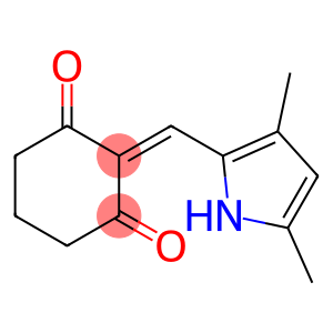1,3-Cyclohexanedione, 2-[(3,5-dimethyl-1H-pyrrol-2-yl)methylene]- (9CI)