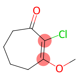 2-Cyclohepten-1-one,  2-chloro-3-methoxy-