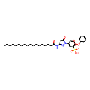 5-(dihydrooxo((oxooctadecyl)amino)pyrazolyl)-2-phenoxybenz