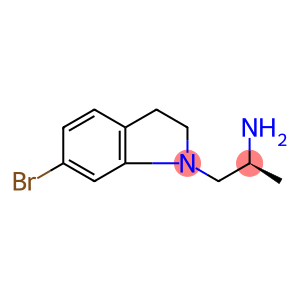 1H-Indole-1-ethanamine, 6-bromo-2,3-dihydro-α-methyl-, (αS)-