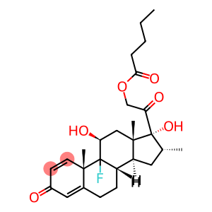 9-fluoro-11beta,17,21-trihydroxy-16alpha-methylpregna-1,4-diene-3,20-dione 21-valerate