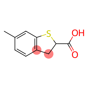 6-甲基-2,3-二氢-1-苯并噻吩-2-羧酸