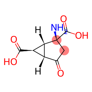 Bicyclo[3.1.0]hexane-2,6-dicarboxylic acid, 2-amino-4-oxo-, (1R,2S,5S,6S)-