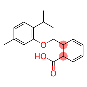 苯甲酸,2-(2-异丙基-5-甲基苯氧基甲基)-