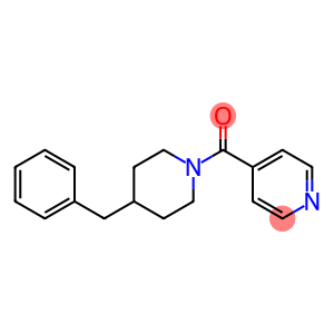 4-(PHENYLMETHYL)-1-(4-PYRIDINYLCARBONYL)-PIPERIDINE