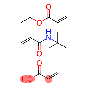 2-Propenoic acid, polymer with N-(1,1-dimethylethyl)-2-propenamide and ethyl 2-propenoate