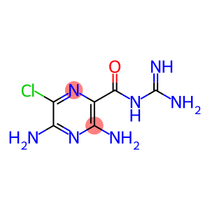 3,5-diamino-N-carbamimidoyl-6-chloropyrazine-2-carboxamide