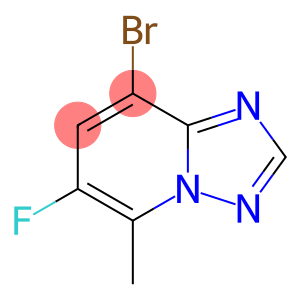 8-Bromo-6-fluoro-5-methyl[1,2,4]triazolo[1,5-a]pyridine