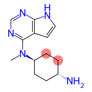 1,4-Cyclohexanediamine, N1-methyl-N1-7H-pyrrolo[2,3-d]pyrimidin-4-yl-, trans-