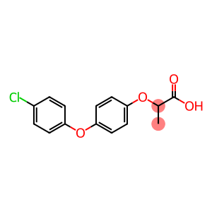 2-[4-(4-chlorophenoxy)phenoxy]-propanoic acid