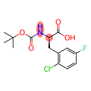 D-Phenylalanine, 2-chloro-N-[(1,1-dimethylethoxy)carbonyl]-5-fluoro-