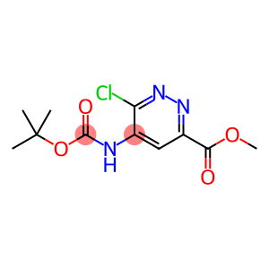 Methyl 5-((tert-butoxycarbonyl)amino)-6-chloropyridazine-3-carboxylate