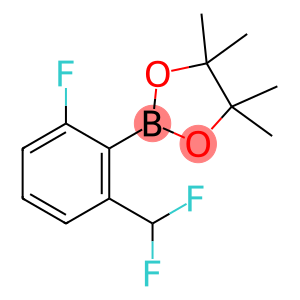 2-(2-(二氟甲基)-6-氟苯基)-4,4,5,5-四甲基-1,3,2-二氧硼烷