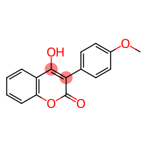 3-(4-Methoxyphenyl)-4-hydroxy-2H-1-benzopyran-2-one