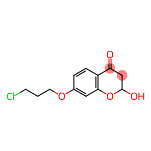 7-(3-Chloropropoxy)-2-hydroxychroman-4-one