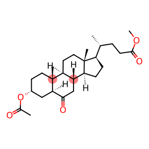 3-ALPHA-HYDROXY-6-OXO-5-ALPHA-CHOLAN-24-OIC ACID METHYL ESTER 3-ACETATE