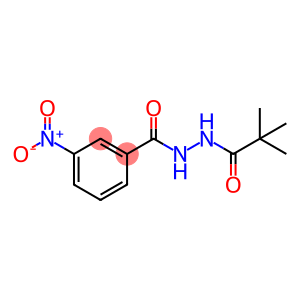 N'-(2,2-DIMETHYLPROPANOYL)-3-NITROBENZOHYDRAZIDE