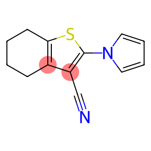 Benzo[b]thiophene-3-carbonitrile, 4,5,6,7-tetrahydro-2-(1H-pyrrol-1-yl)-