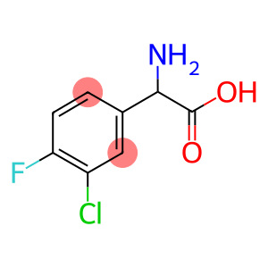 Benzeneacetic acid, α-amino-3-chloro-4-fluoro-