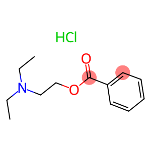 Benzoic acid, 2- (diethylamino)ethyl ester, hydrochloride